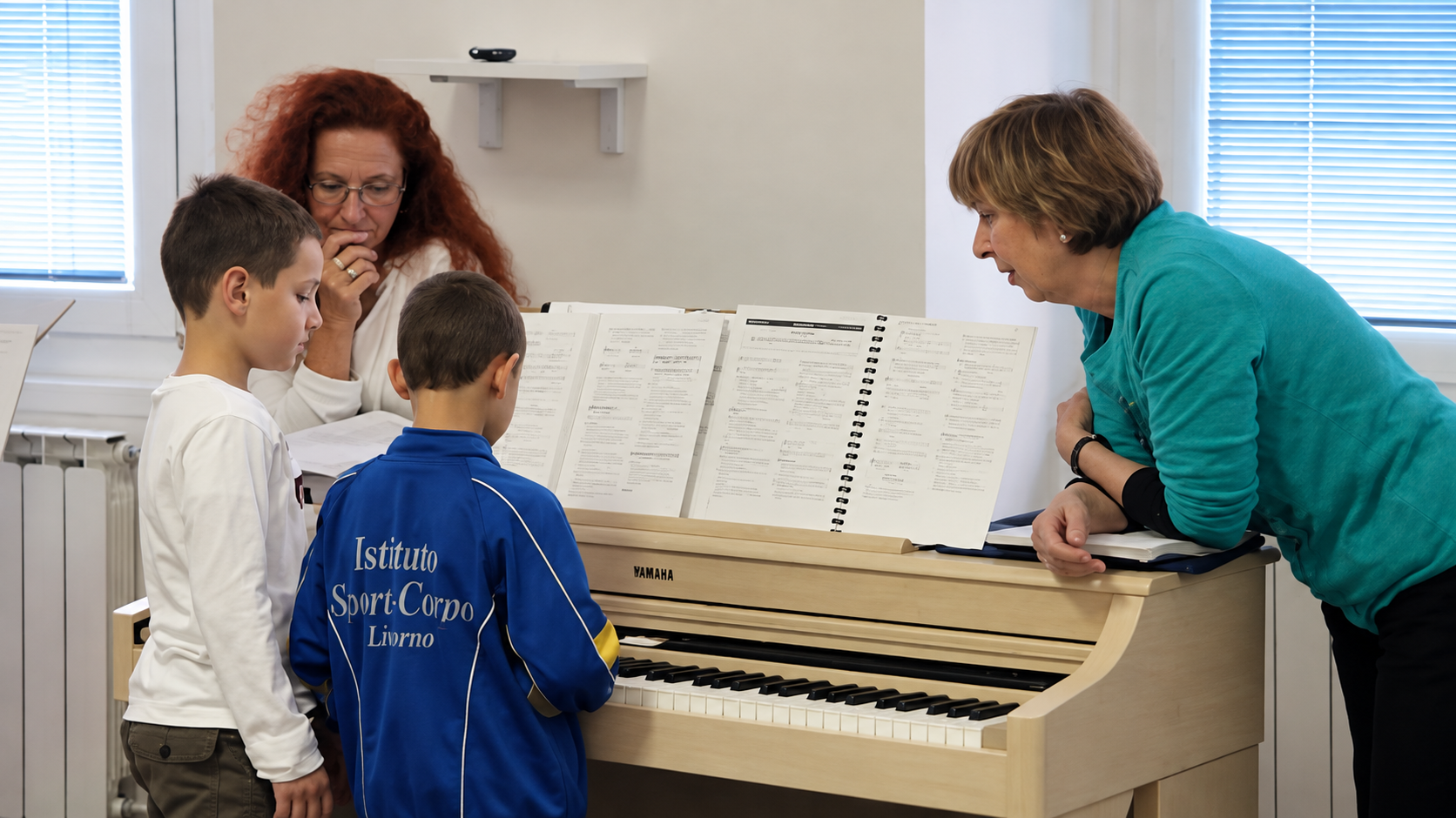 Lezione con il metodo Music Moves for Piano