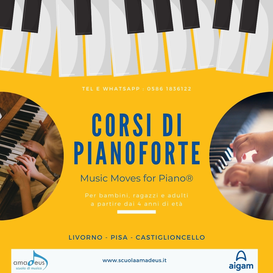 I nuovi corsi di pianoforte